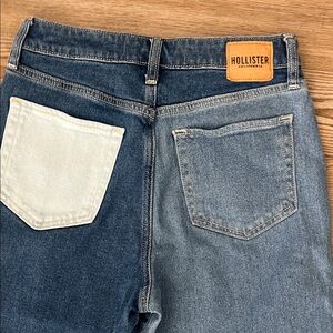 Hollister Blue High-Rise Mom Jeans